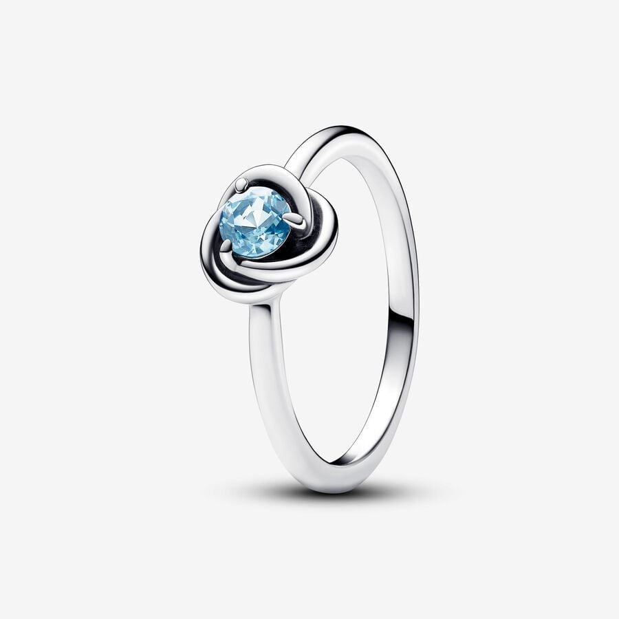 Pandora March Birthstone Eternity Circle Ring