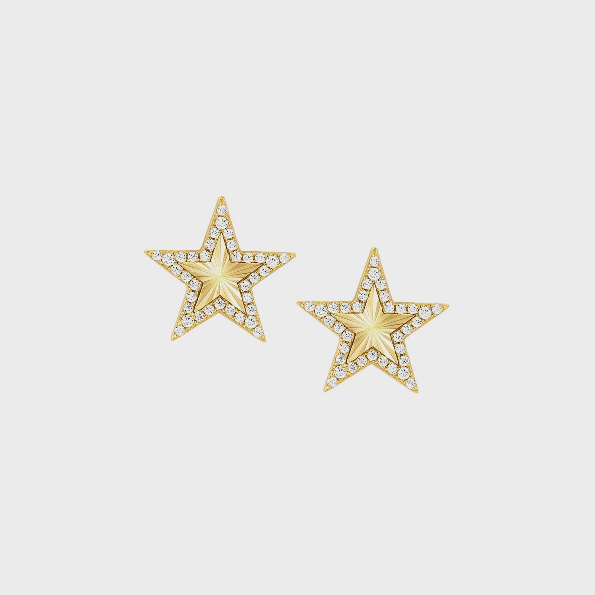 Nomination Gold Truejoy Star Earrings