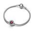 Pandora Red Sparkling Levelled Round Charm