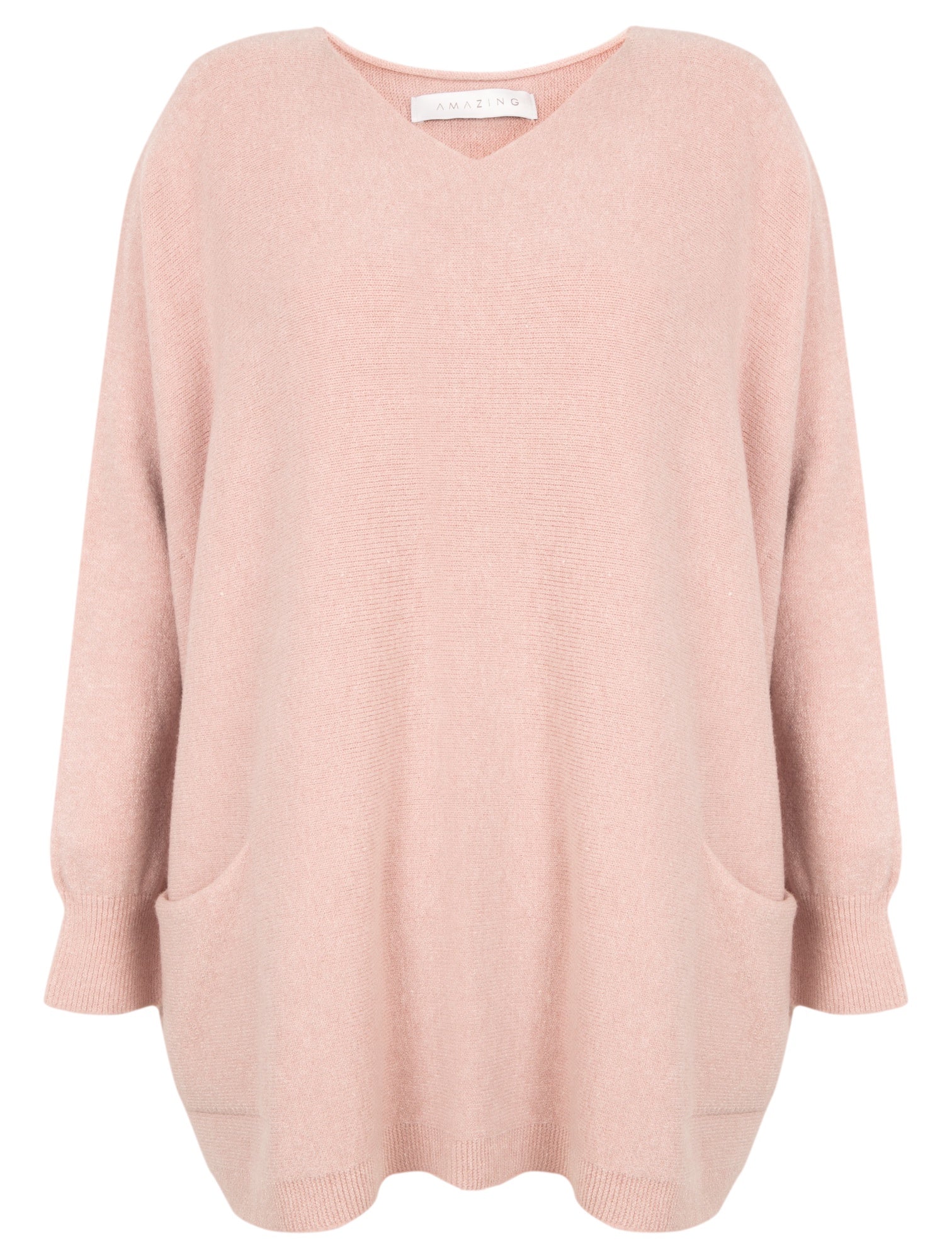 Amazing Woman Caryf X Oversized Jumper Antique Rose