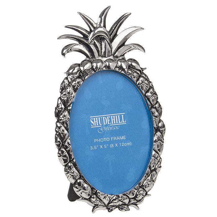 Pewter Pineapple Picture Frame 3" x 5"