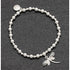 Detailed Dragonfly Silver Plated Bracelet