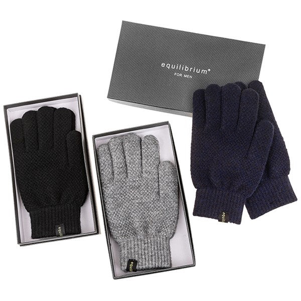 Equilibrium Men Boucle Boxed Gloves