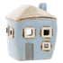 Village Pottery Square House Pale Blue Mini Tealight