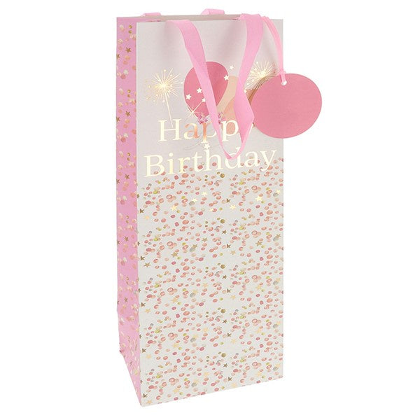 Rush Blossom Birthday Bottle Bag