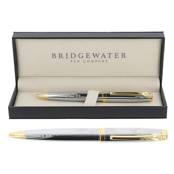 Bridgewater Chester Chrome & Gold Ball Pen