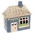 Village Pottery Garden House Blue Tealight