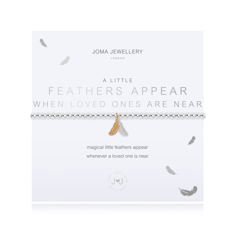 Joma A Little Feathers Appear When Loved Ones Are Near Bracelet