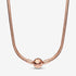 Pandora Rose Moments Snake Chain Necklace