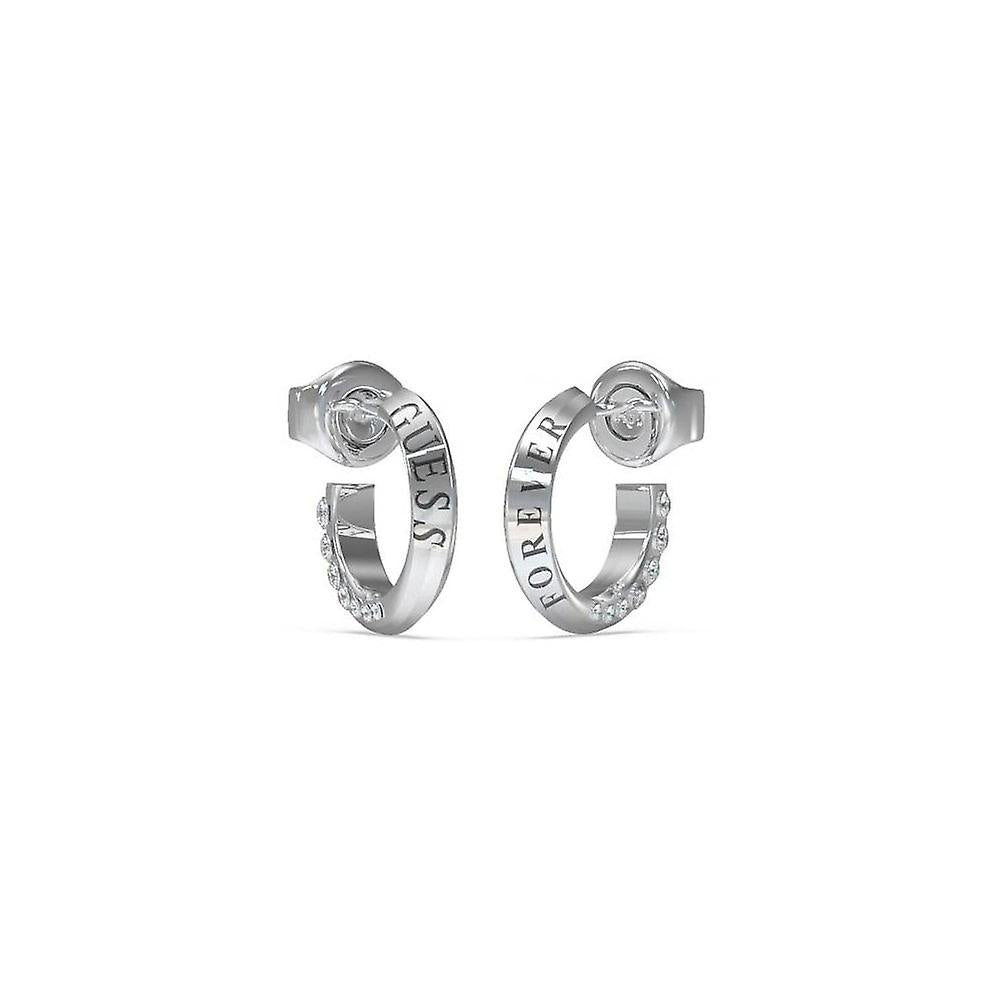 Guess Forever Links Silver Mini Hoop Earrings