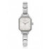 Nomination Watches- Stainless Steel Paris Rectangular Watch With Silver Face