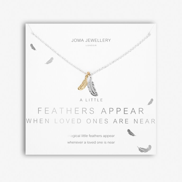 Joma A Little Feathers Appear When Loved Ones Are Near Necklace