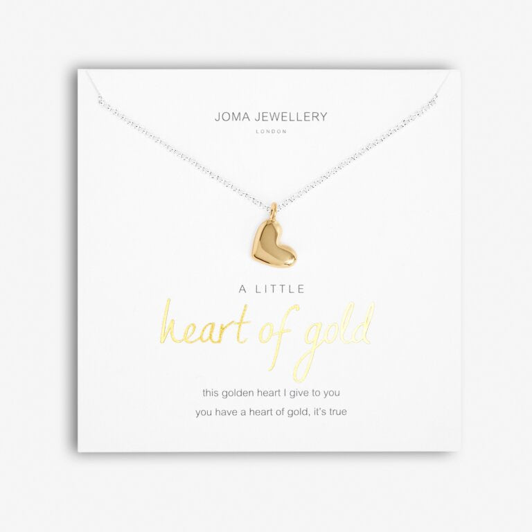 Joma A Little Heart Of Gold Necklace