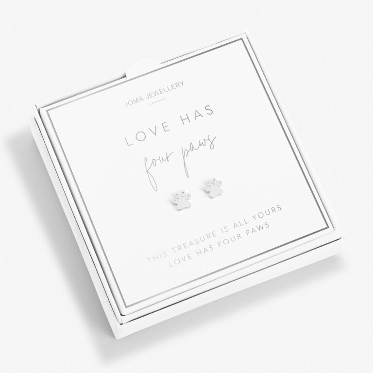 Joma Boxed A Little Love Has Four Paws Earrings