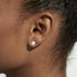 Joma April Rock Crystal Birthstone Boxed Earrings