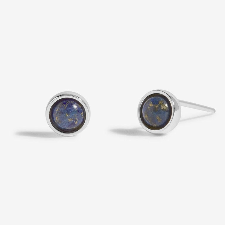 Joma September Lapis Lazuli Birthstone Boxed Earrings