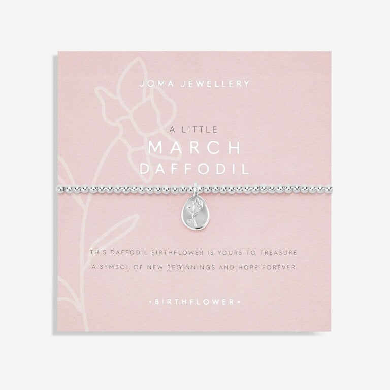 Joma Birthflower A Little March Daffodil Bracelet