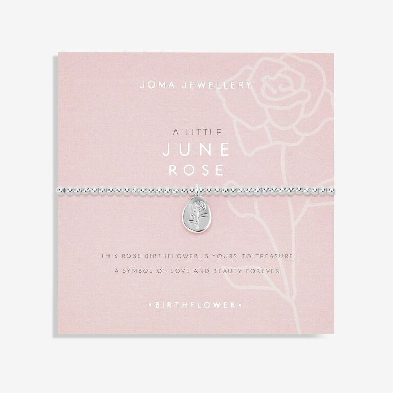 Joma Birthflower A Little June Rose Bracelet