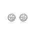 Swarovski Constella Rhodium Pave Earrings