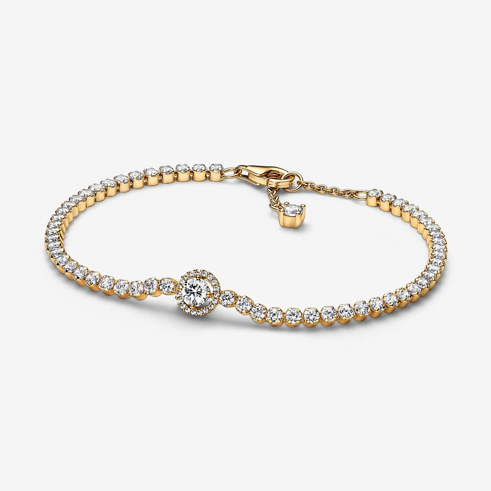 Pandora Shine Sparkling Halo Tennis Bracelet