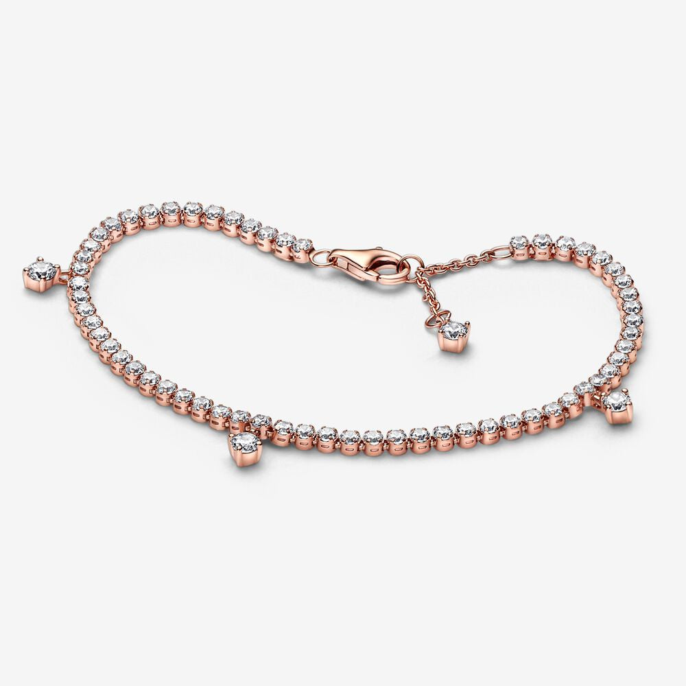 Pandora Rose Sparkling Drops Tennis Bracelet