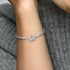 Pandora Moments Asymmetric Star T-bar Snake Chain Bracelet