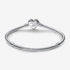 Pandora Pandora Moments Sparkling Infinity Heart Clasp Snake Chain Bracelet