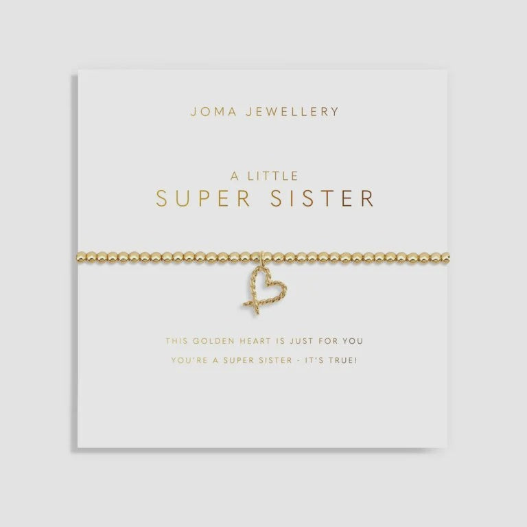 Joma Golden Glow A Little Super Sister Bracelet