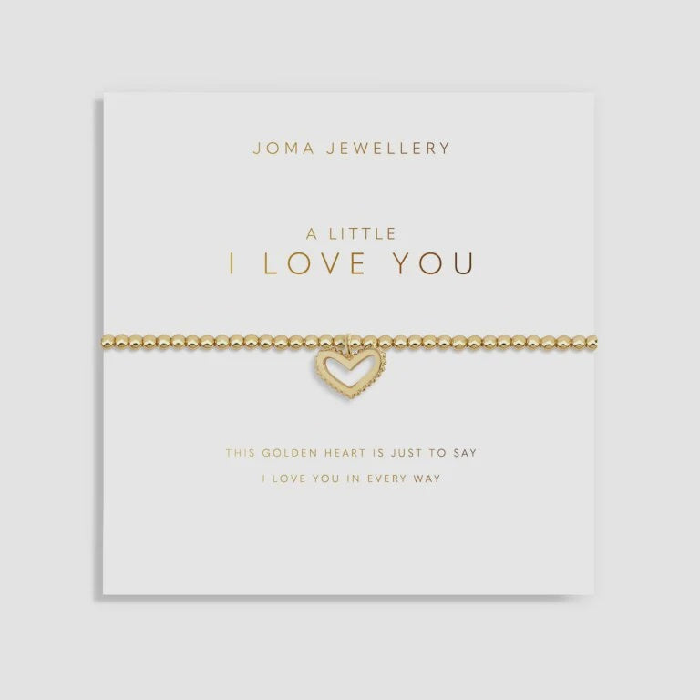 Joma Golden Glow A Little I Love You Bracelet