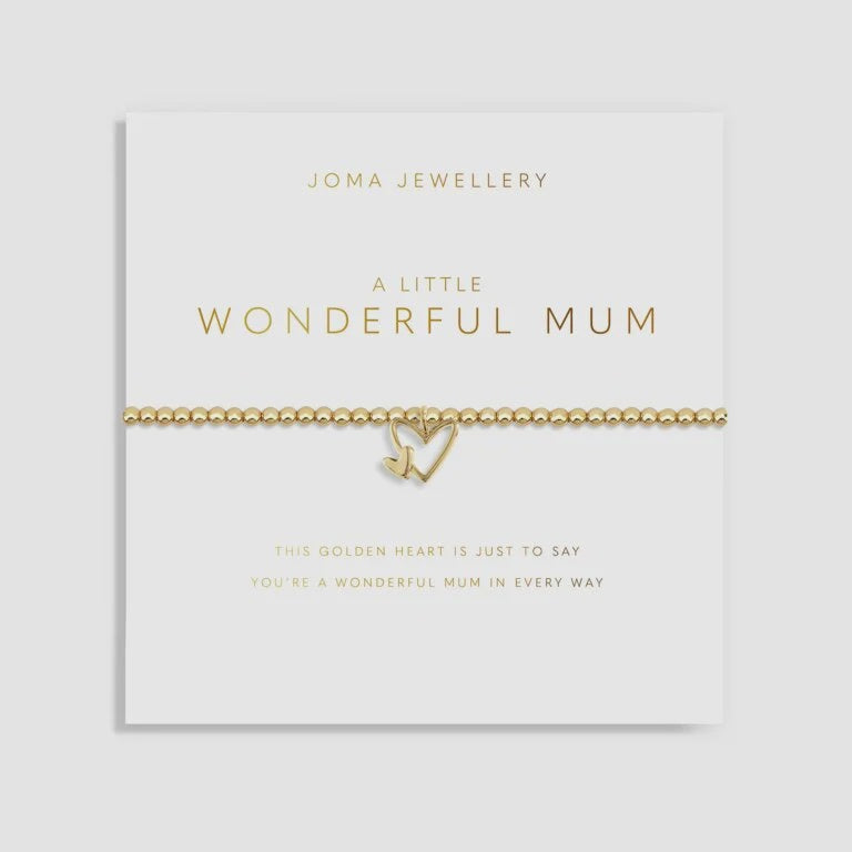 Joma Golden Glow A Little Wonderful Mum Bracelet