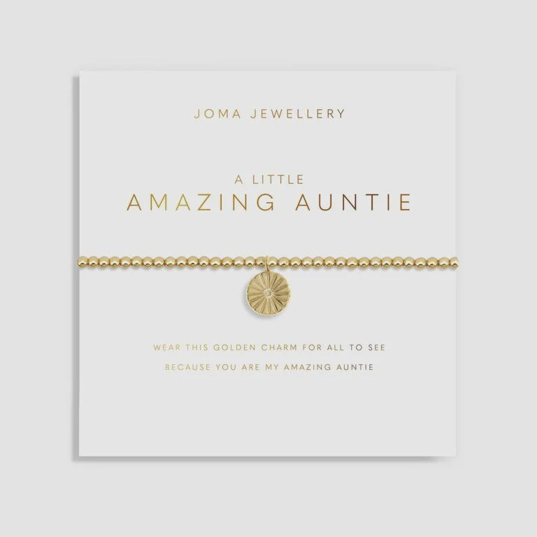 Joma Golden Glow A Little Amazing Auntie Bracelet