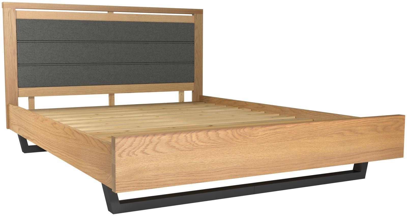 Classic Fusion  Oak  5FT Upholstered Bed FS5UBED