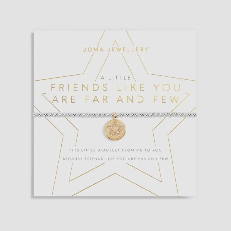 Joma A Little Friends Like you Are Far & Few Bracelet