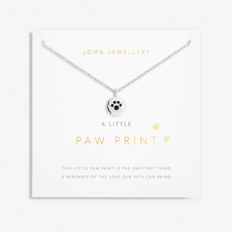 Joma A Little Paw Print Necklace