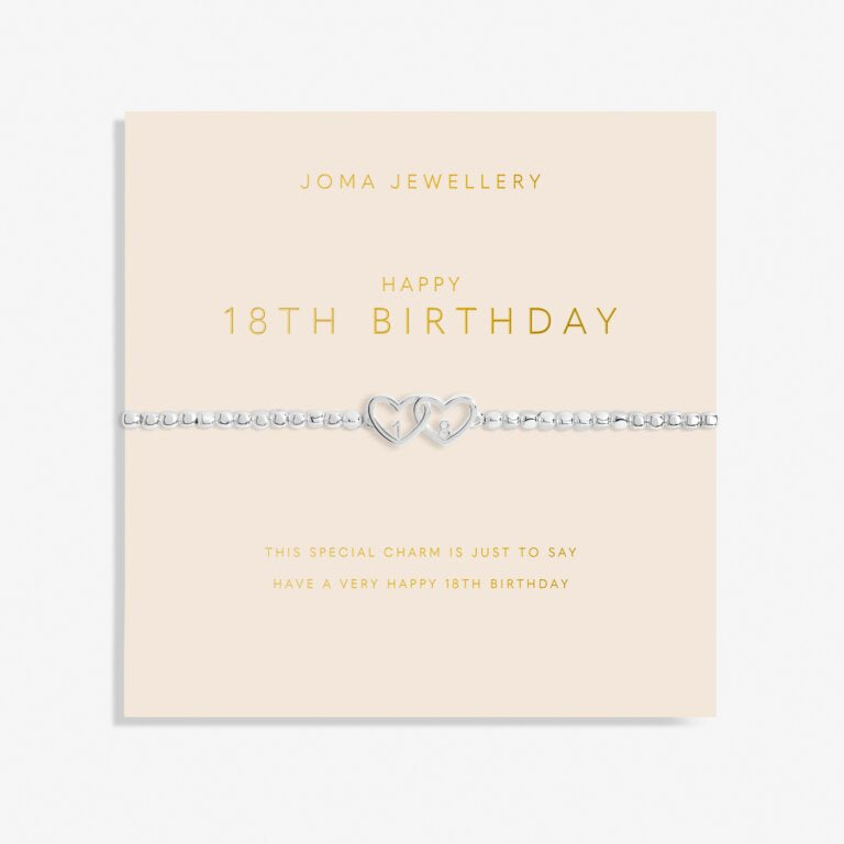 Joma Forever Yours Happy 18th Birthday Bracelet