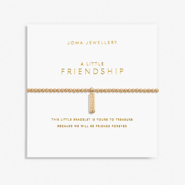 Joma Gold A Little Friendship Bracelet