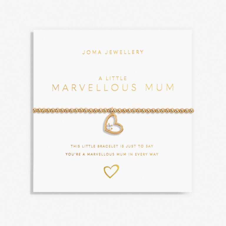 Joma Gold A Little Marvellous Mum Bracelet