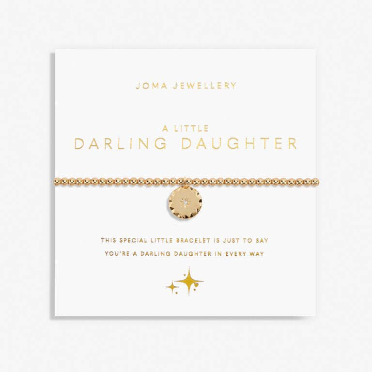 Joma Gold A Little Darling Daughter Bracelet