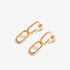 Joma Gold Rope Statement Earrings