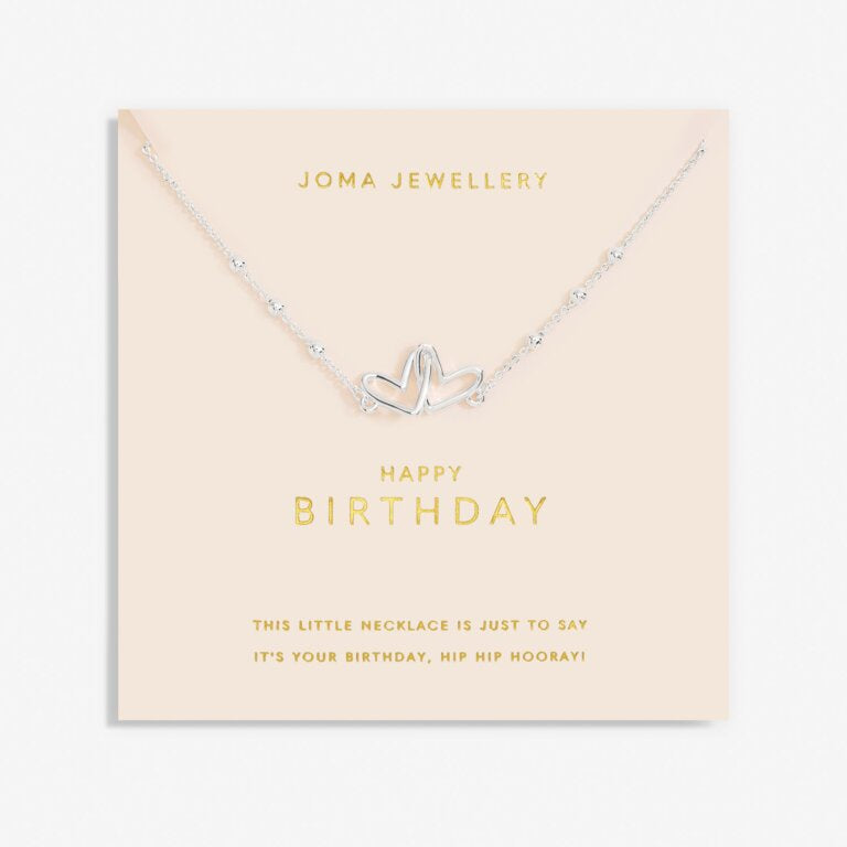 Joma Forever Yours Happy Birthday Necklace