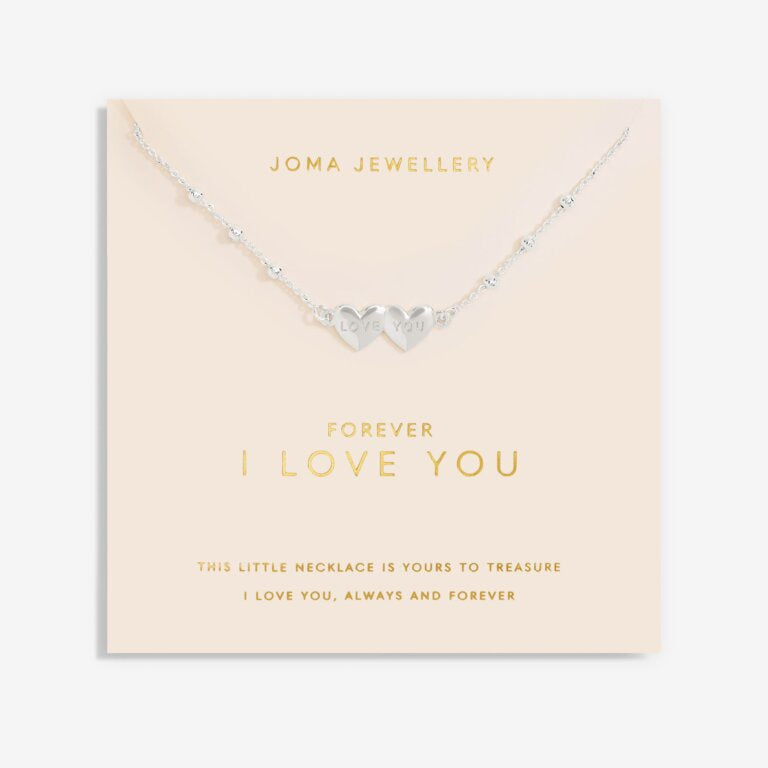 Joma Forever Yours Valentine's Forever I Love You Necklace