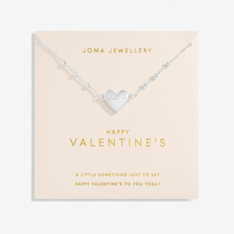 Joma Forever Yours Valentine's Happy Valentine's Necklace