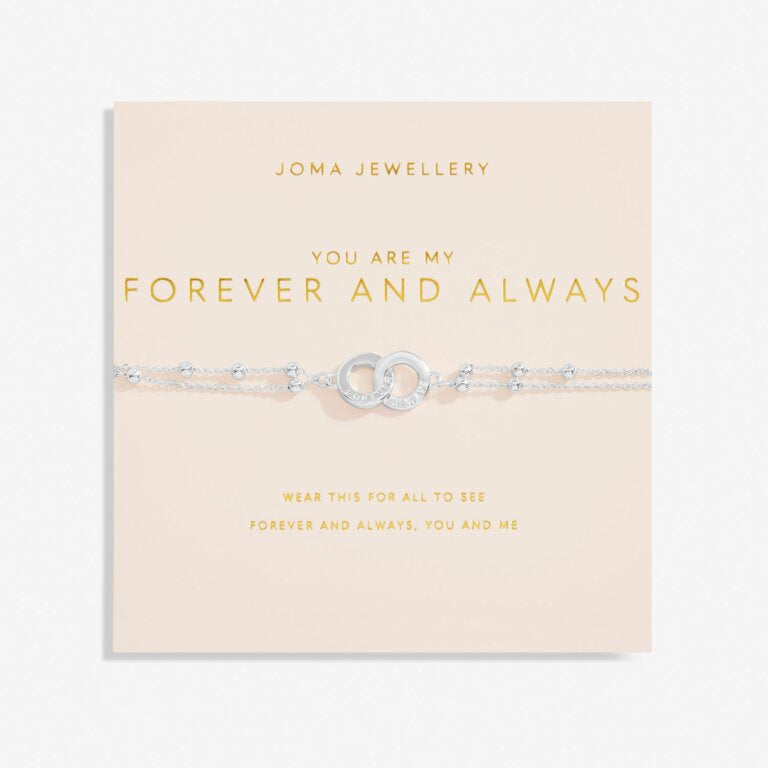 Joma Forever Yours Valentine's You Are My Forever & Always Bracelet