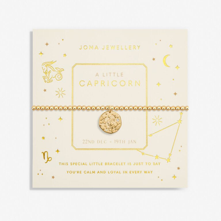 Joma Gold Capricorn Star Sign Bracelet