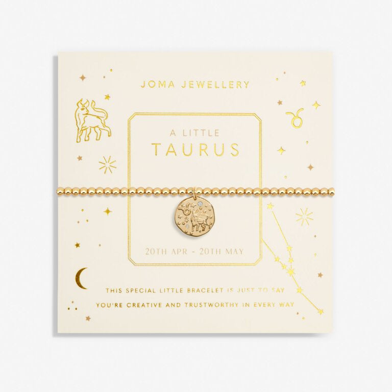Joma Gold Taurus Star Sign Bracelet