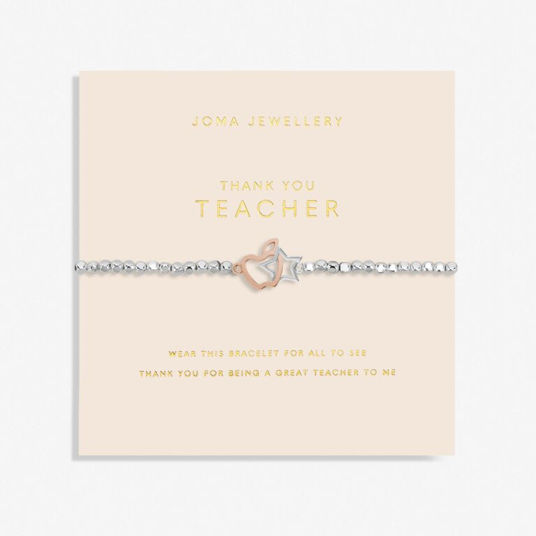 Joma Forever Yours Thank You Teacher Bracelet