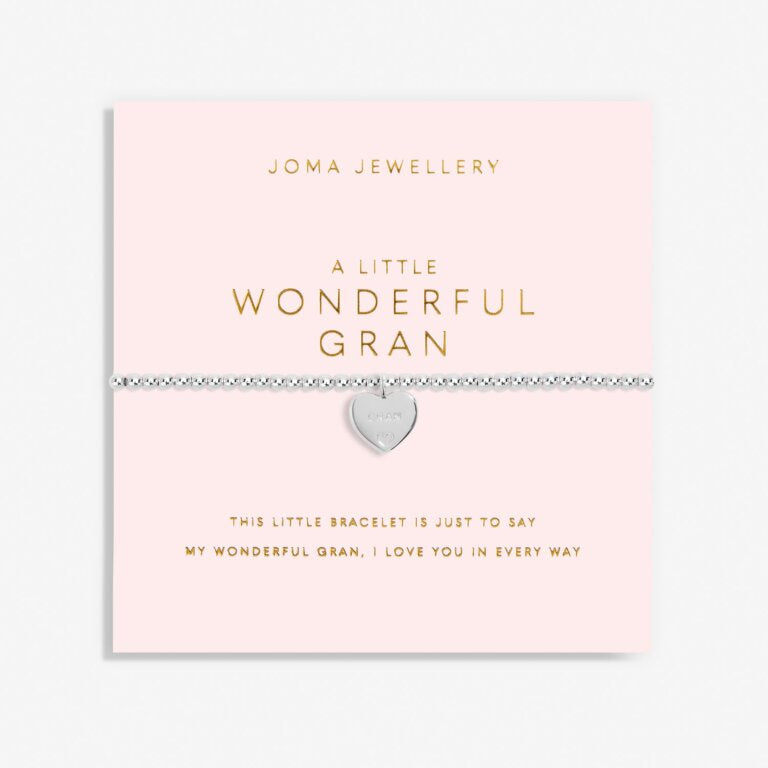 Joma Mother's Day Grandparent A Little Wonderful Gran Bracelet