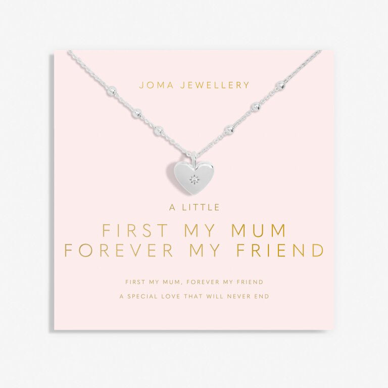 Joma Mother's Day A Little First My Mum Forever My Friend Necklace