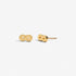 Joma Mini Charms Infinity Gold Earrings