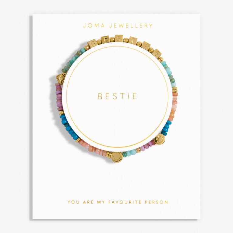 Joma Happy Little Moments Bestie Gold Bracelet